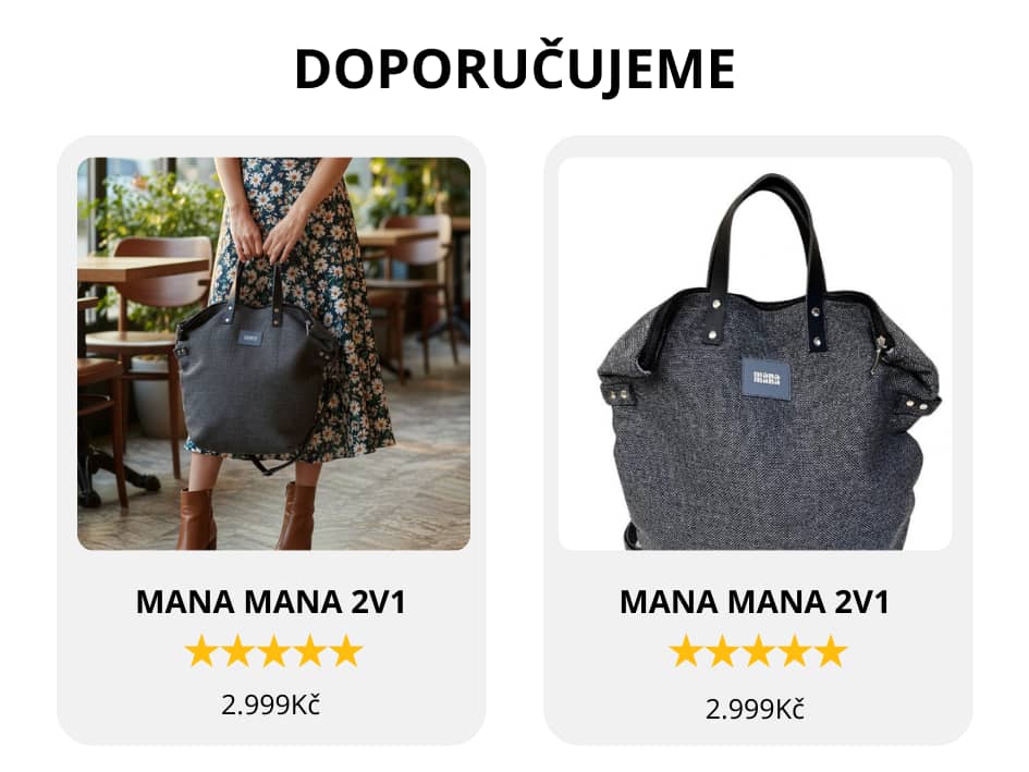 Doporučené batohy MANA MANA